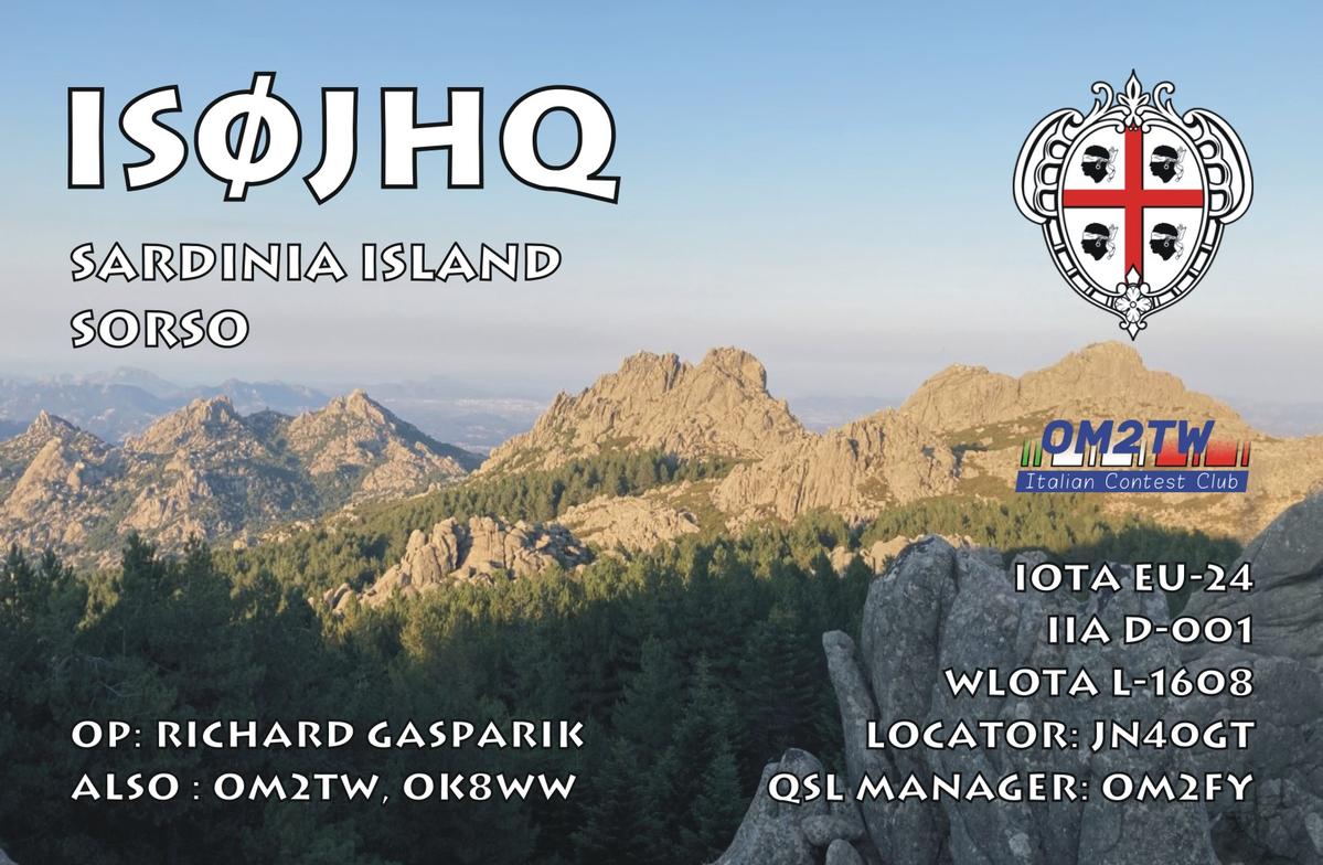 IS0JHQ QSL